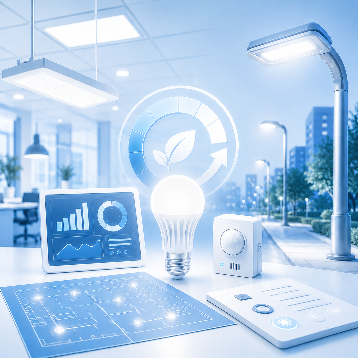 Eficiencia Energética en las Instalaciones de Iluminación Interior y Alumbrado Exterior