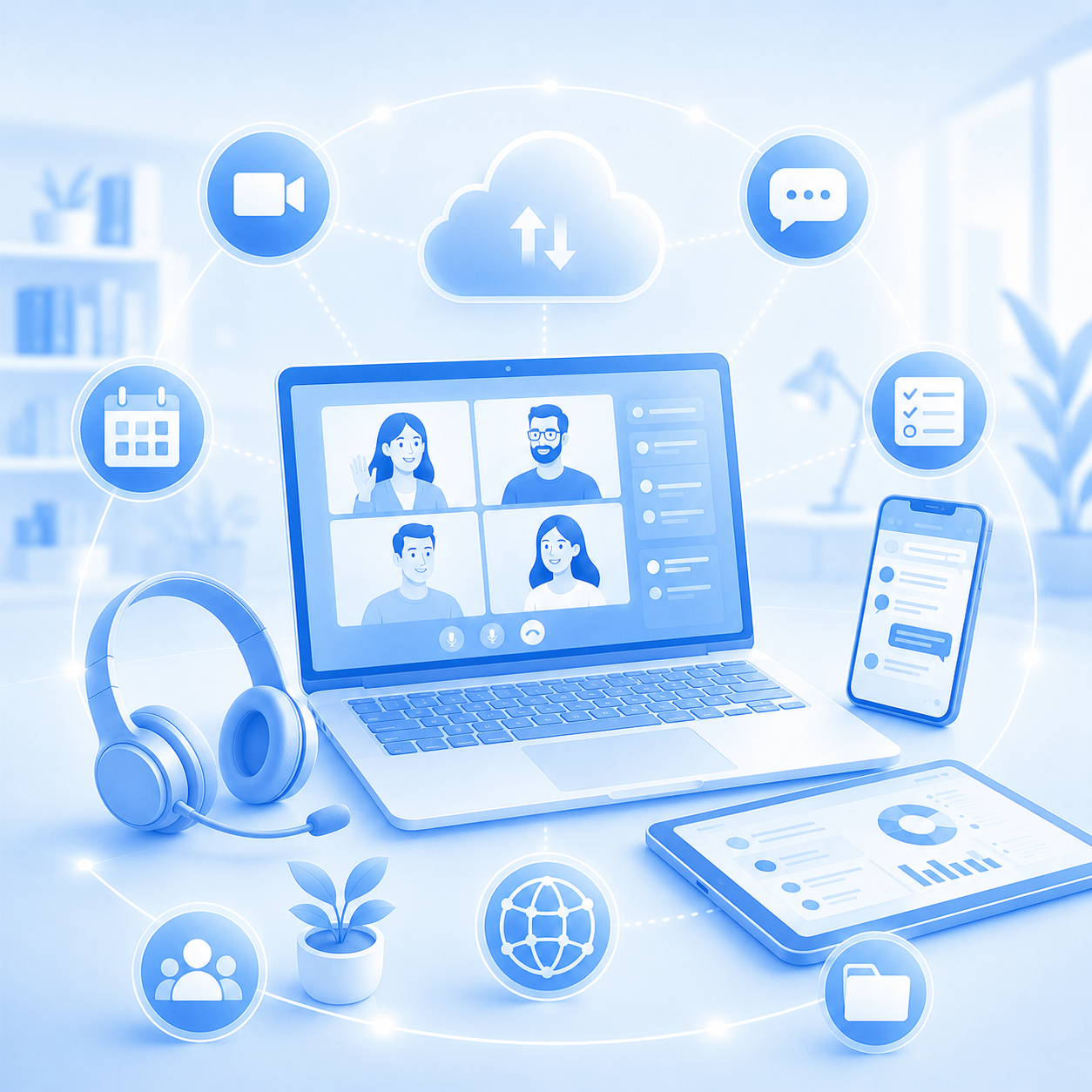 Herramientas Digitales para el Teletrabajo y la Colaboración