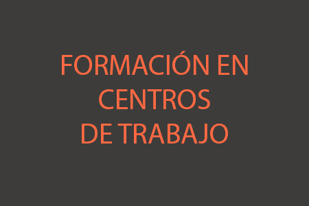 Formación en Centros de Trabajo